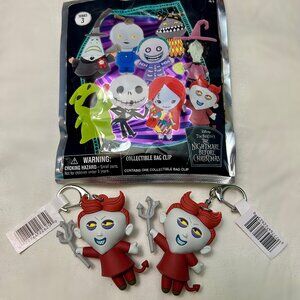 Nightmare Before Christmas Figural Bag Clip Series 3 (Lock)- Brand New, Opened